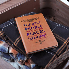 Havijo People, Places, Memories journal accessory with a decorative cover, perfect for capturing thoughts and memories.