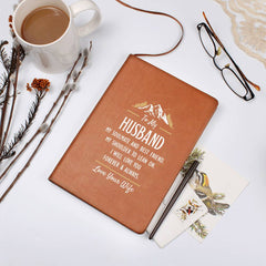 Havijo leather journal titled "My Soulmate and Best Friend" with a textured cover, ideal for writing and personal reflection.