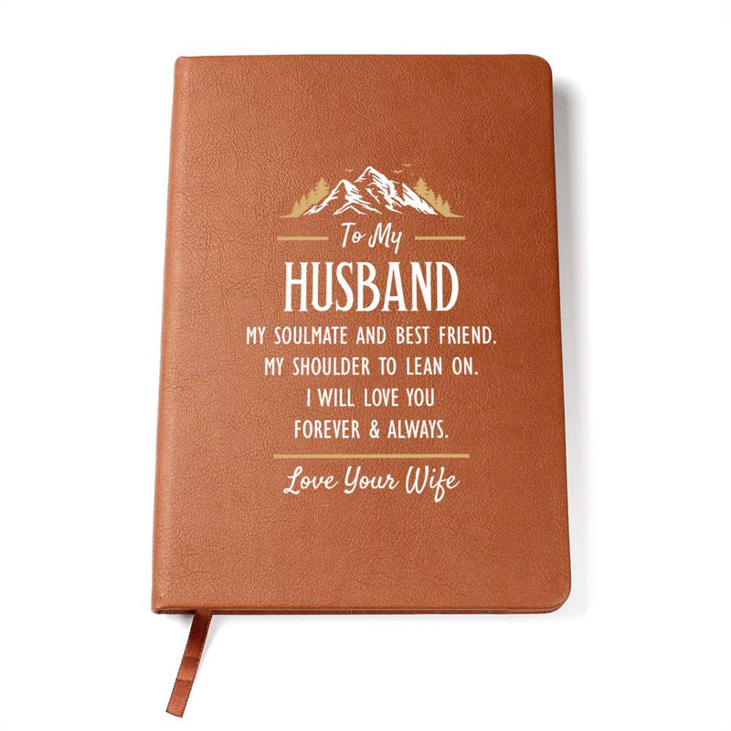 Havijo leather journal titled 