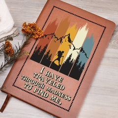Havijo Traveled to Find Me journal with a textured cover and inspiring design, perfect for personal reflection and note-taking.