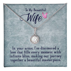 Eternal Hope Necklace by Havijo featuring a delicate jewelry piece with a meaningful pendant in a close-up view.