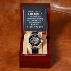 Havijo I See Myself In You openwork jewelry watch with intricate design and elegant craftsmanship.