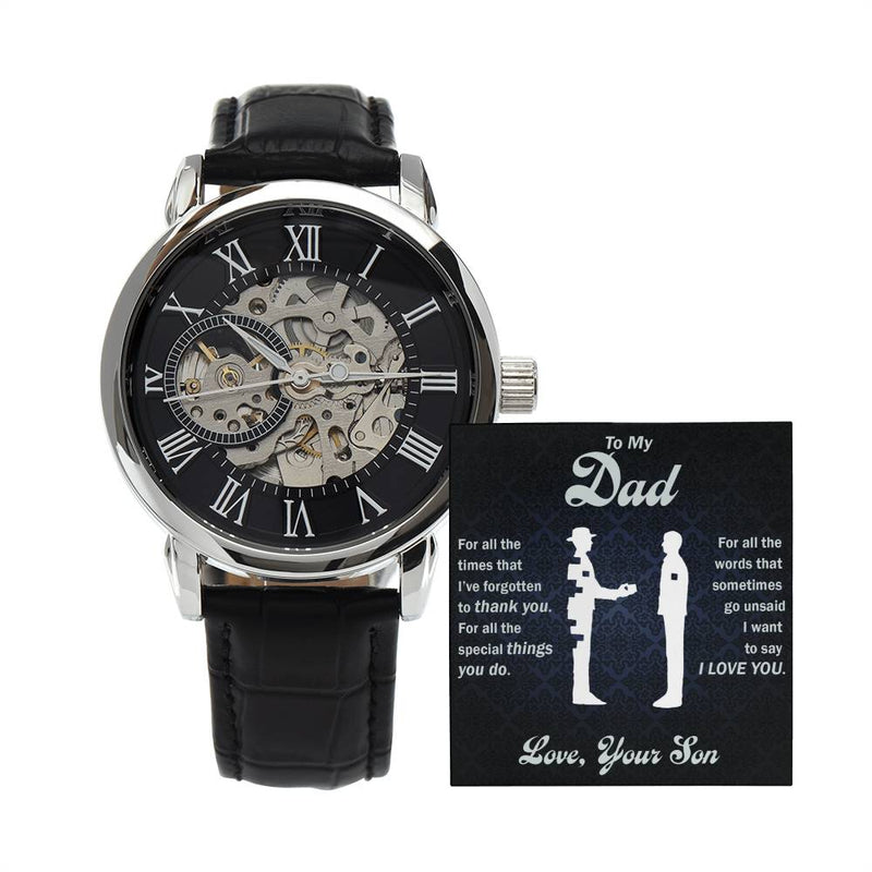 Havijo All That You Do openwork jewelry watch featuring a detailed, intricate design on a stylish wristwatch.