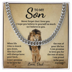 Havijo Never Forget Cuban Link Chain jewelry showcasing a thick, shiny gold chain with a bold, stylish design.
