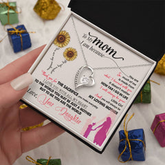 Havijo You Are My Sunshine Forever Love Necklace featuring a delicate pendant on a silver chain, ideal for sentimental jewelry.