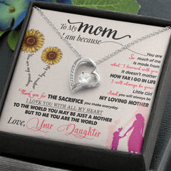 Havijo "You Are My Sunshine" Forever Love Necklace featuring a delicate gold chain and sun-themed pendant.