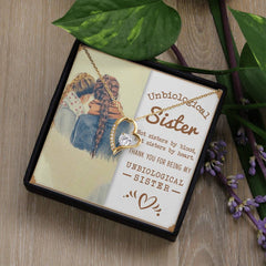 Havijo Best Friends Forever Love Necklace with intertwined heart pendants, symbolizing friendship and lasting love.