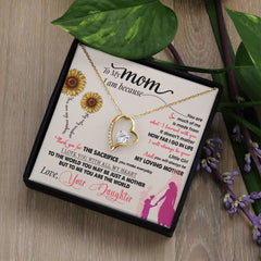 Havijo You Are My Sunshine Forever Love Necklace with delicate chain and engraved pendant, elegant jewelry for special occasions.