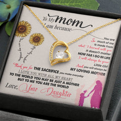 Havijo You Are My Sunshine Forever Love Necklace with a delicate chain and pendant featuring a sunshine design.