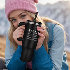 Havijo DAD jewelry tumbler with intricate design, showcasing a stylish and modern accessory for everyday wear